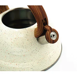 New quarterly stainless steel whistling kettle