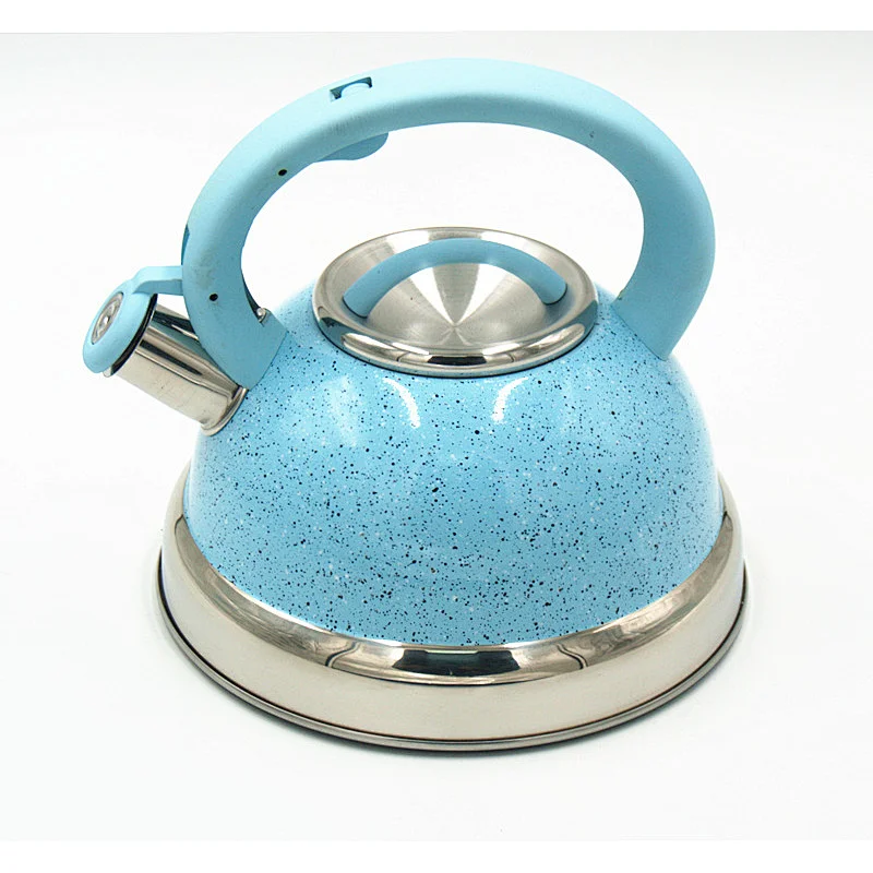Attractive design stainless steel whistling kettle