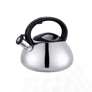 2.6 QT Silver Color Stainless Steel Whistling Kettle