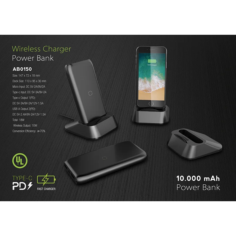 Wireless Charger & Power Bank