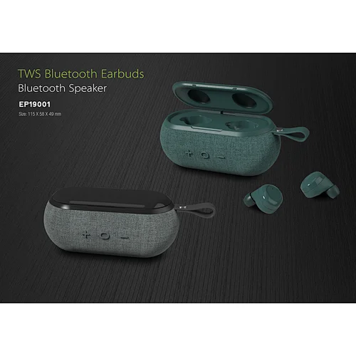 TWS Bluetooth Earbuds & Bluetooth Speaker