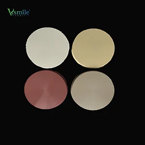 Dental Material 98mm PEEK disc with four colors compatible open CADCAM system