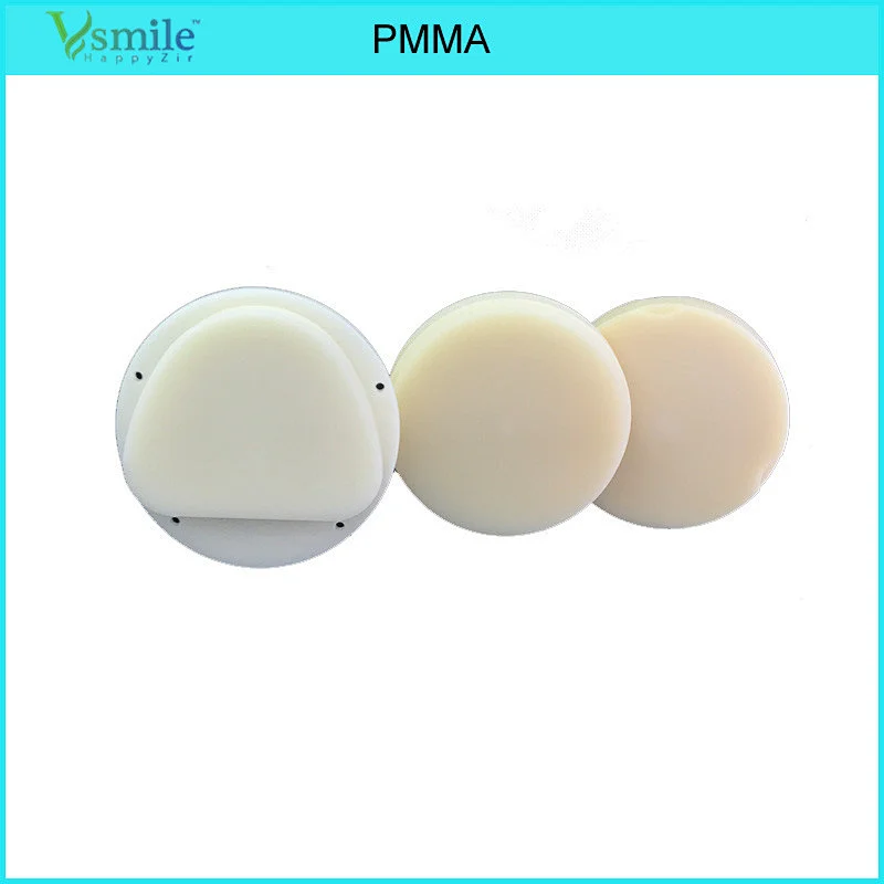 Monolayer PMMA Blank for dental lab temperary crown compatbile 98mm open CADCAM Milling System