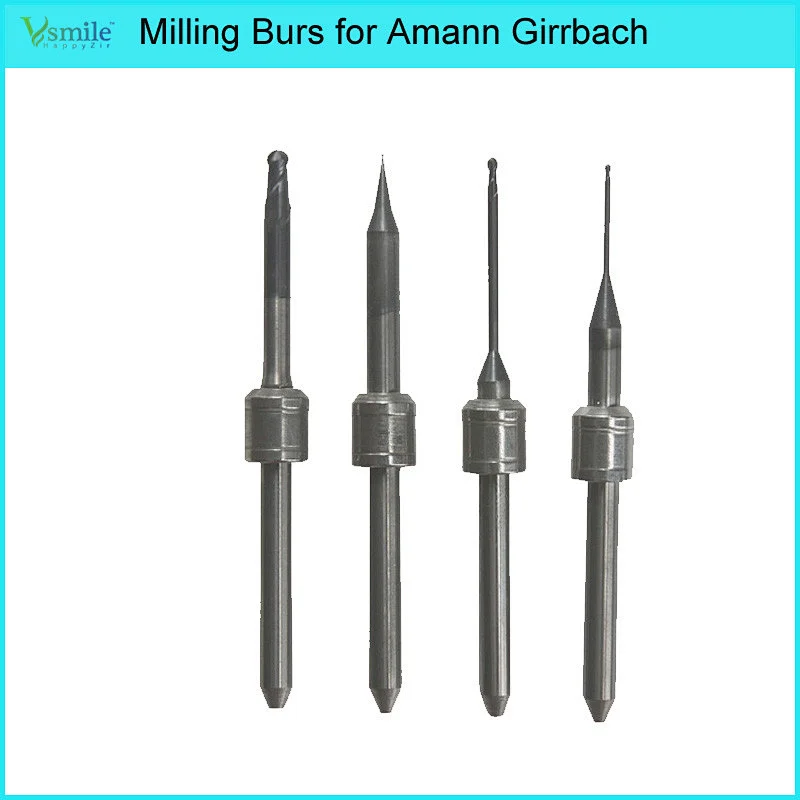 Vsmile Amann Girrbach cutting tools for milling zirconia