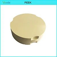 Vsmile 95mm PEEK disc for dental  partial denture compatible with Zirkonzahn CADCAM System