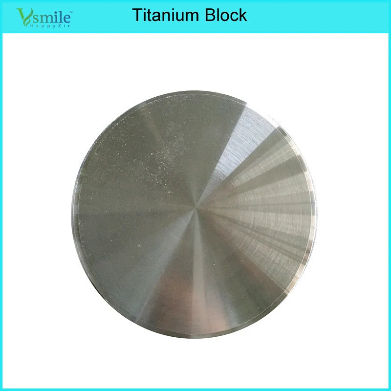 Vsmile PFM Dental Titanium Blocks 98mm 95mm titanium block Grade 5
