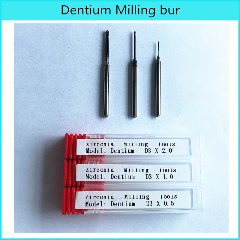 Dentium milling bur for zirconia block/PMMA