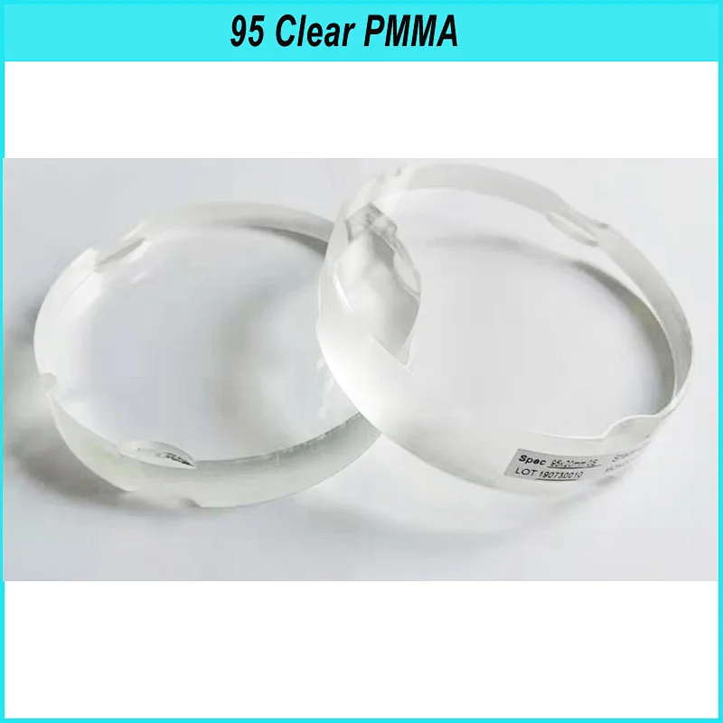 Vsmile 95mm dental materials Acetal Flexible PMMA Disk for temperary crown compatible Zirkonzahn CADCAM system
