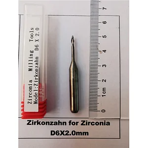 Zirkonzahn Cadcam machine different  coating milling tools for dental lab