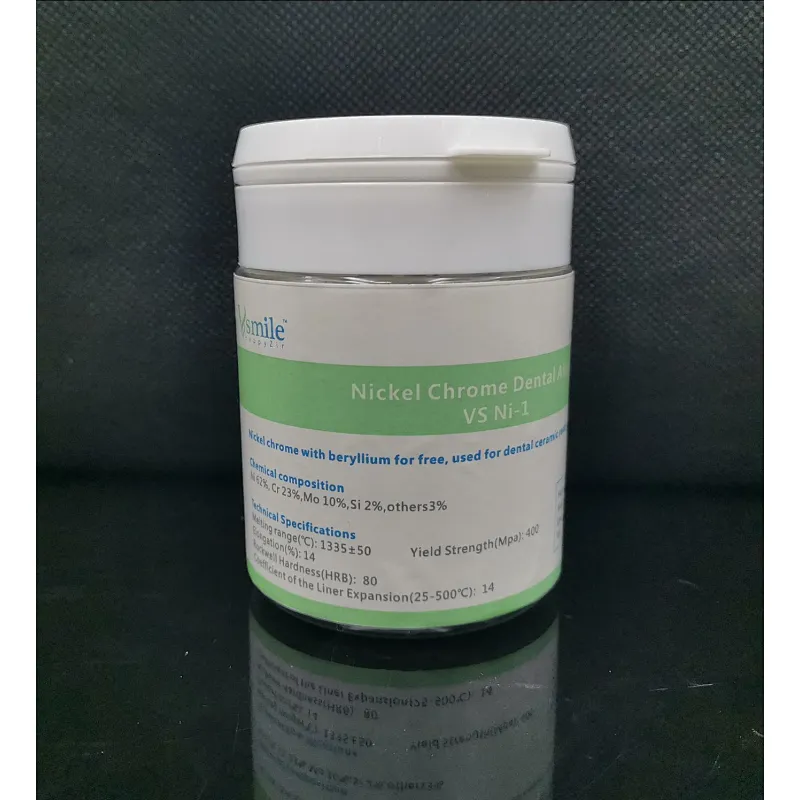 Nicr Alloy without beryllium Dental Lab Technician Materials for ceramic restorations