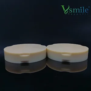 Vsmile 95mm Multilayer PMMA block for dental temperary crown compatible for Zirkonzahn CADCAM machine
