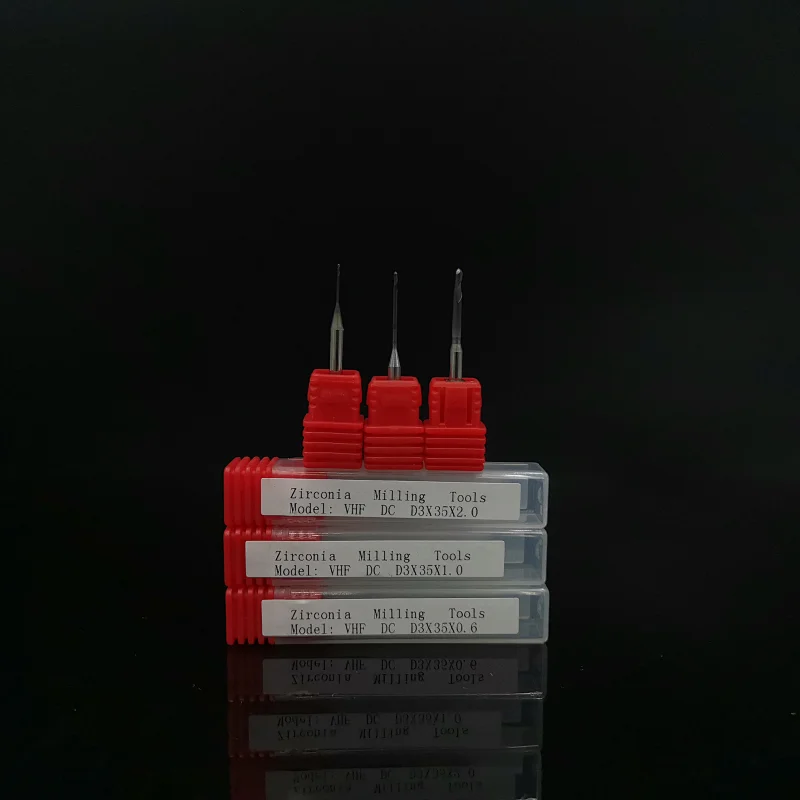 vhf zirconia milling bur cutter for denatl zirconia block