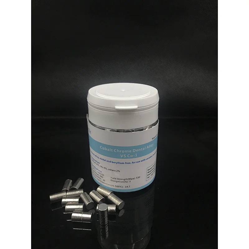 Vsmile Cobalt chrome alloy nickel and beryllium free dental material for ceramic restorations