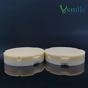 Vsmile 95mm Multilayer PMMA blank for dental temporary denture/ crown/ bridge compatible Zirkonzahn CADCAM System
