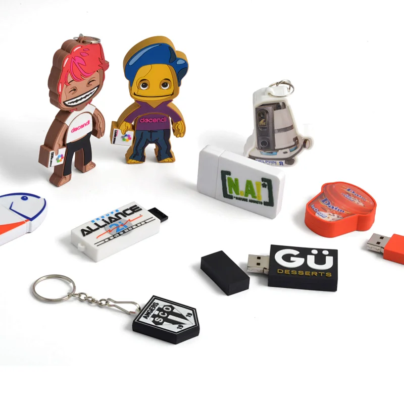 Customized Rubber USB Flash Drive