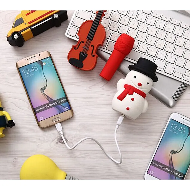 Customized Rubber Powerbank in your Design