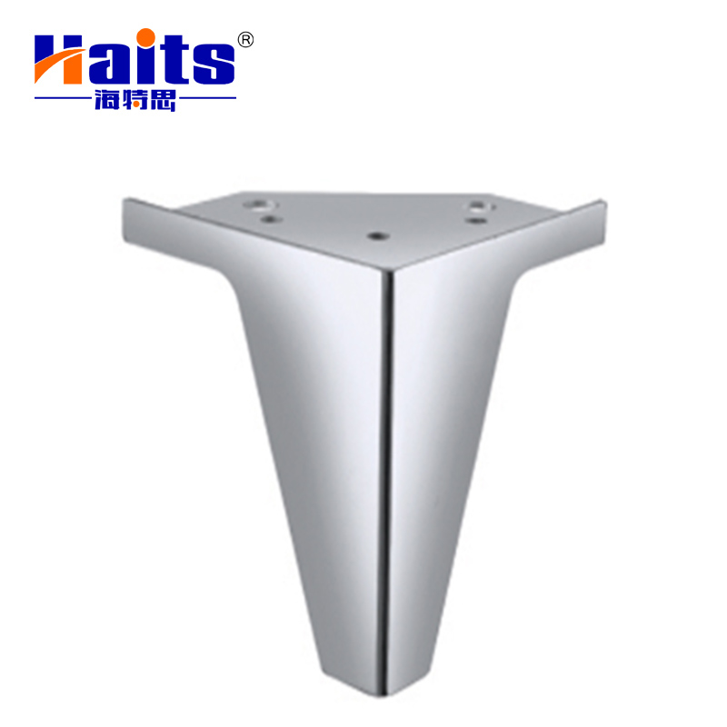 HT-07.JJ50-K Modern Brush Chrome Metal Sofa Legs Modern Legs For Furniture