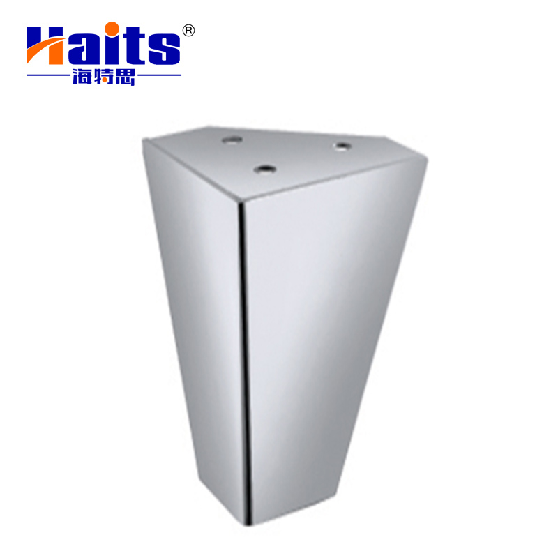 HT-07.JJ50-K Modern Brush Chrome Metal Sofa Legs Modern Legs For Furniture