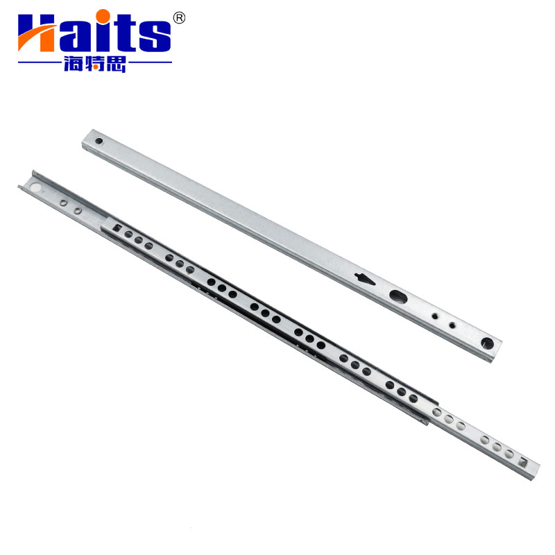 HT-01.001 17mm Ball Bearing Telescopic Channel Cabinet Drawer Slide