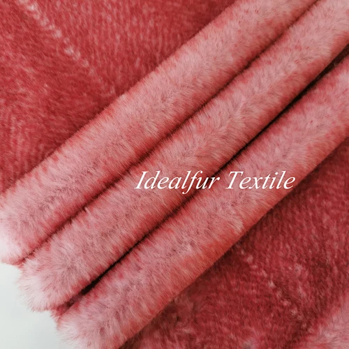 Soft Faux Fur Fabric fur For Blanket for Clothing