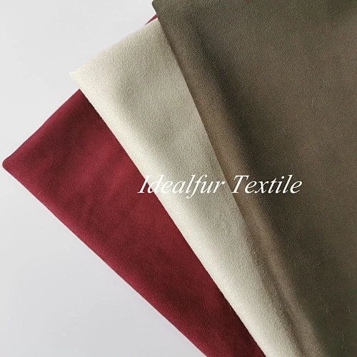 Suede Fabric Faux Leather 61'' Wide for Faux Fur Bonding