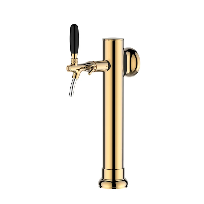 TALOS Straight Spine Tap Tower PVD 1-way Dispensing Tower Draft Beer Tower