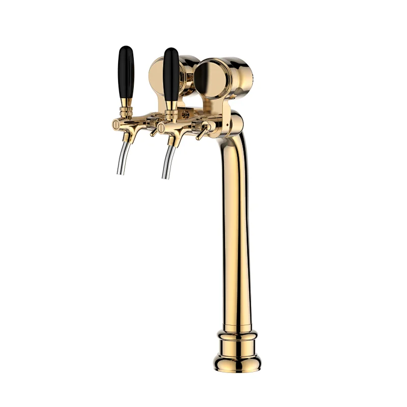 TALOS Elbow Tap Tower PVD 2-way Dispensing Tower Draft Beer Tower
