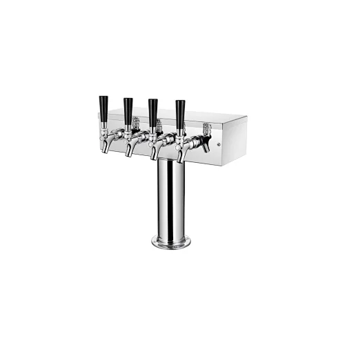 Pedestal Single 4 taps beer tower
