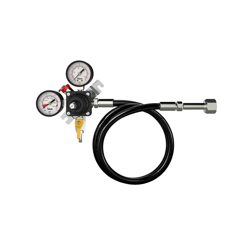 Talos Premium CO2 Beer Regulator with High Pressure Hose