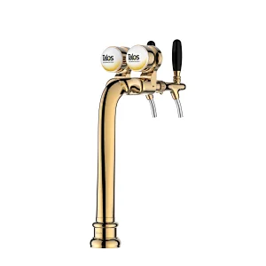 TALOS Elbow Tap Tower PVD 2-way Dispensing Tower Draft Beer Tower