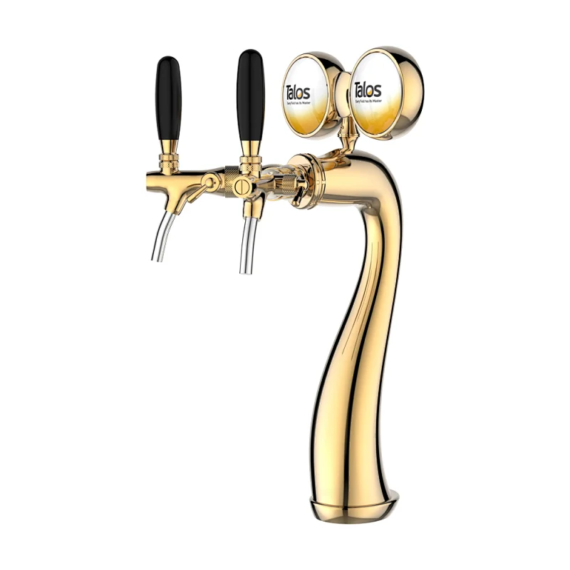 TALOS Goose Tap Tower PVD 2-way Dispensing Tower Draft Beer Tower
