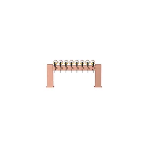 New Pedestal Double 8 taps Copper beer tower