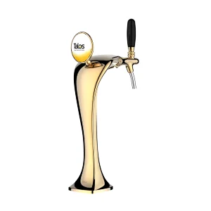 TALOS Cobra Tap Tower PVD 1-way Dispensing Tower Draft Beer Tower
