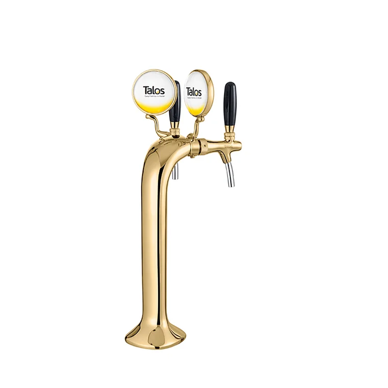 TALOS Classic Tap Tower PVD 2-way Dispensing Tower Draft Beer Tower