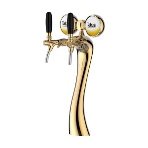 TALOS Elegance Tap Tower PVD 2-way Dispensing Tower Draft Beer Tower
