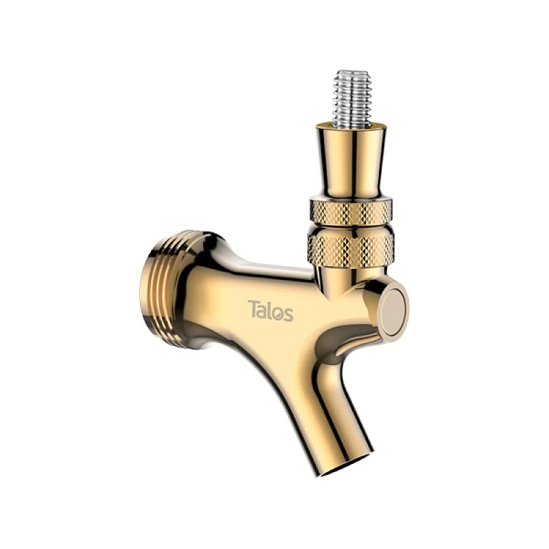 Talos American beer faucet golden colour