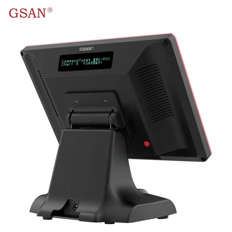 Black color GSAN 15.6 inches touch pos all in one