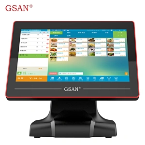 Black color GSAN 15.6 inches touch pos all in one