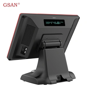 Black color GSAN 15.6 inches touch pos all in one