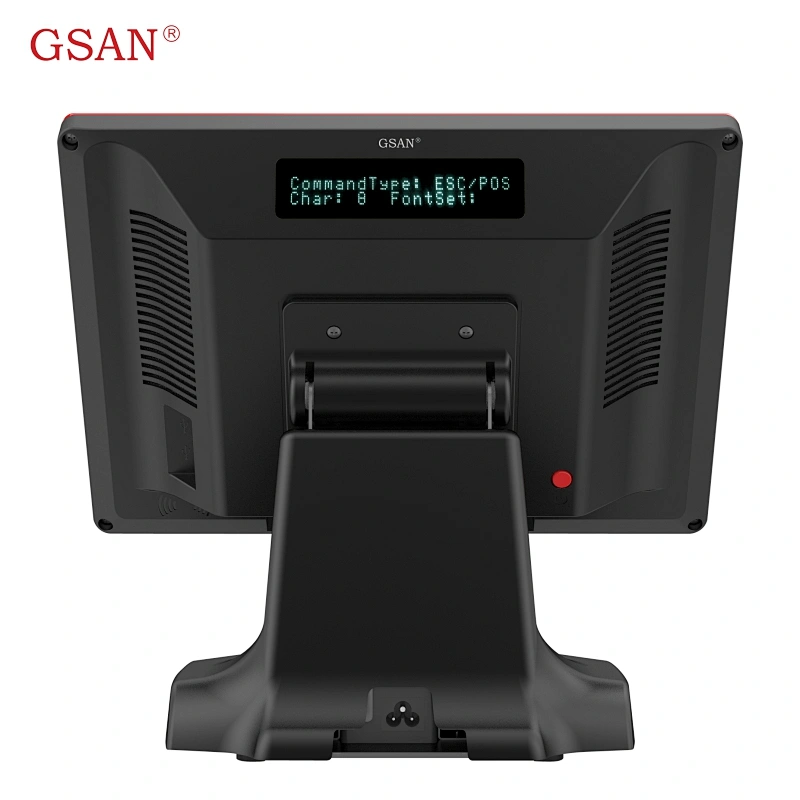 Black color GSAN 15.6 inches touch pos all in one