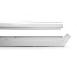 IP20 Batten, Quick Installation, 150lm/W, Integrated diffuser and LED tray, Rotatable end caps