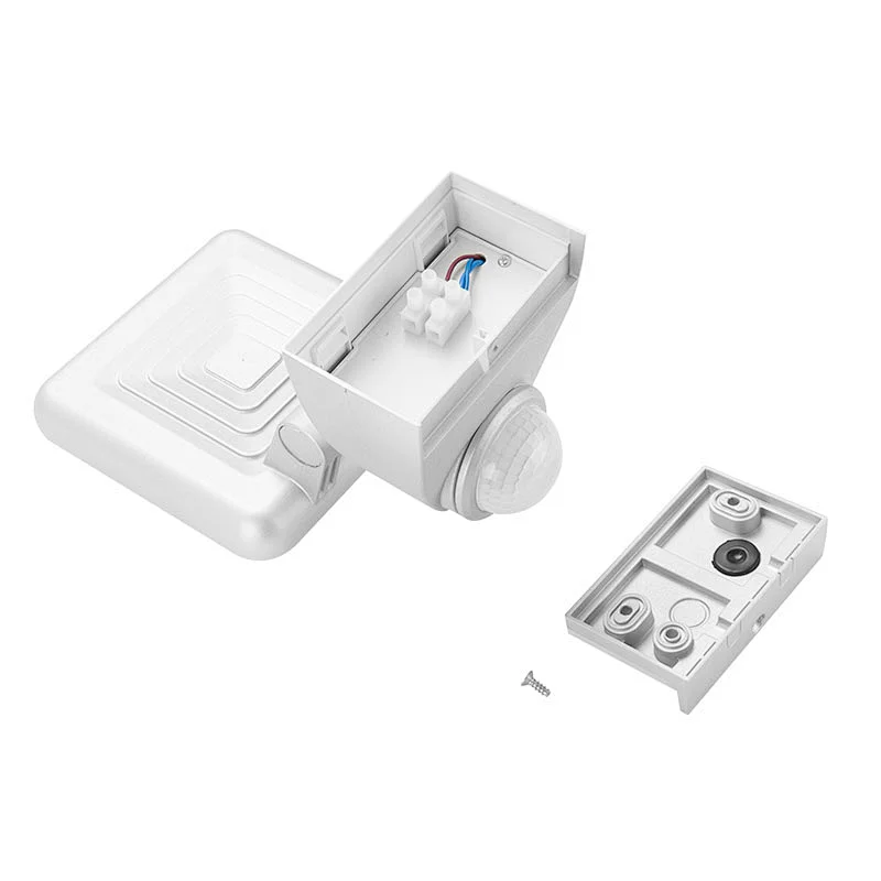 IP54 Sensor Light, Wide Beam Angle, Collapsible Design