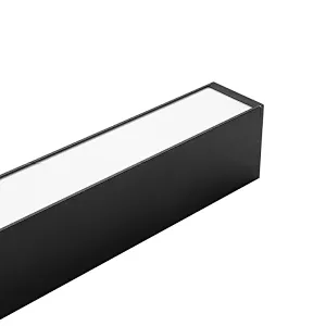Linkable Led Linear Light, Suspended and wall mounted installations,