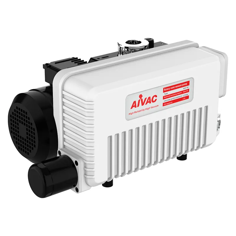 single stage rotary vane vacuum pump