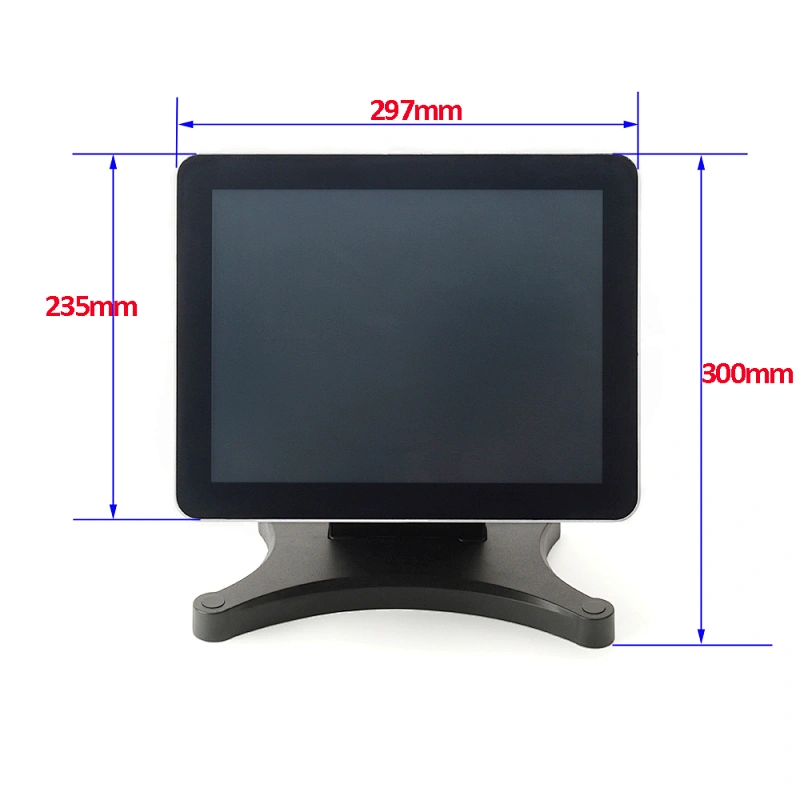 Mini size 12inch capacitive touch screen pos machine