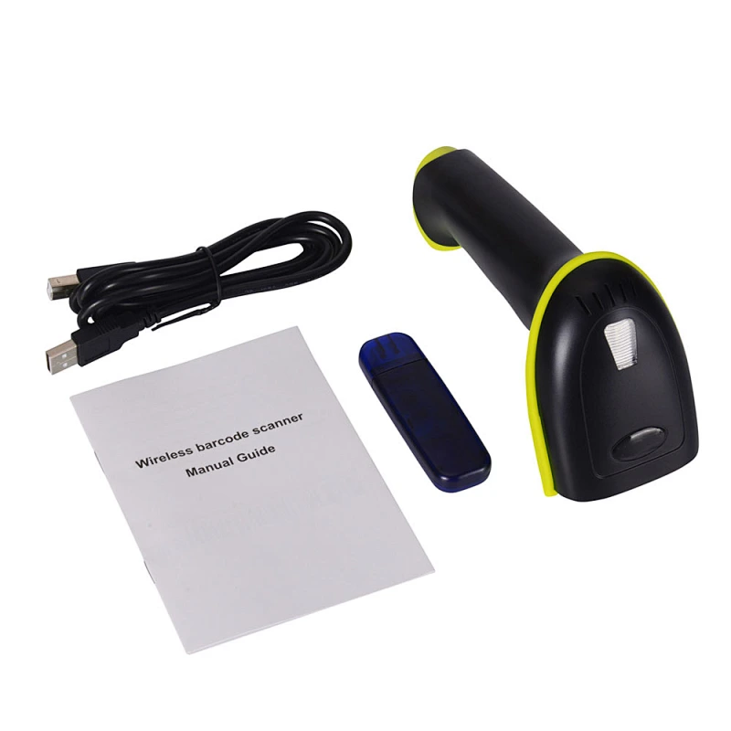 1D wireless barcode colorful full-automatic induction barcode laser scanner