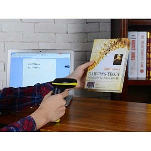 1D wireless barcode colorful full-automatic induction barcode laser scanner