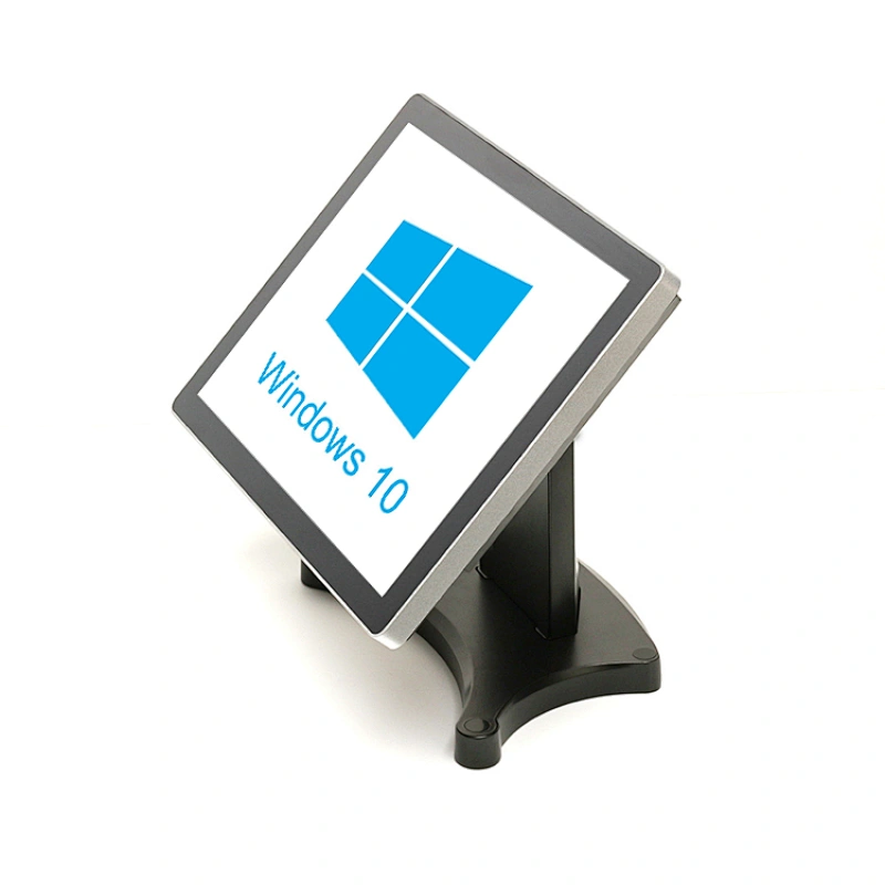 New Product Ture Flat 15 Inch Touch Screen Monitor With Metal Stand