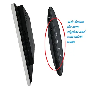 Manufacturer price new product 10 points capacitive touch true flat monitor