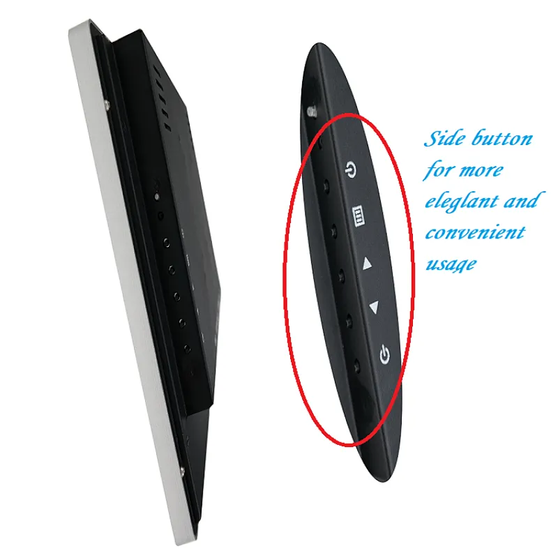 Manufacturer price new product 10 points capacitive touch true flat monitor